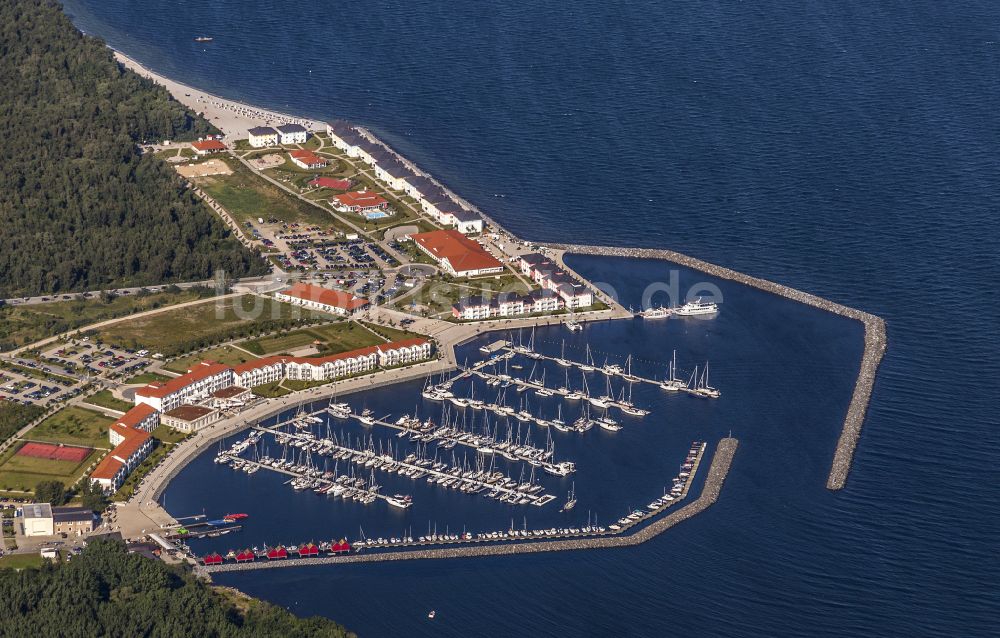 Luftbild Ostseebad Boltenhagen - Marina - Hafenbereich im ...