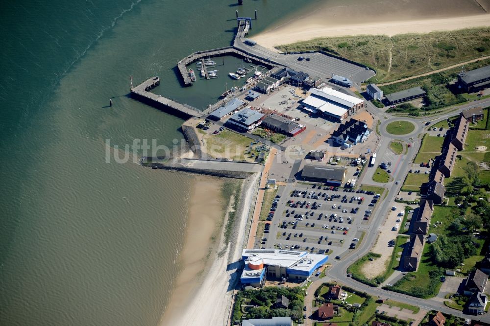 Luftbild List - Marina - Hafenbereich am Ufer der Nordsee in List im Bundesland Schleswig-Holstein