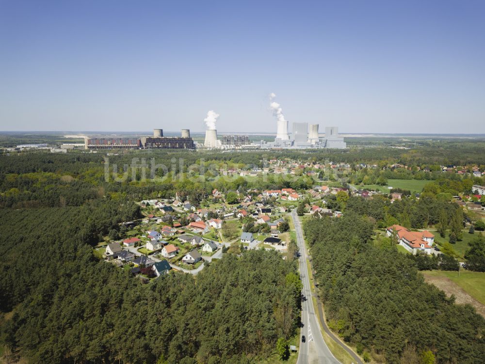 Luftbild Boxberg - Marina Klitten - Hafenbereich am Ufer des Bärwalder See in Boxberg im Bundesland Sachsen, Deutschland