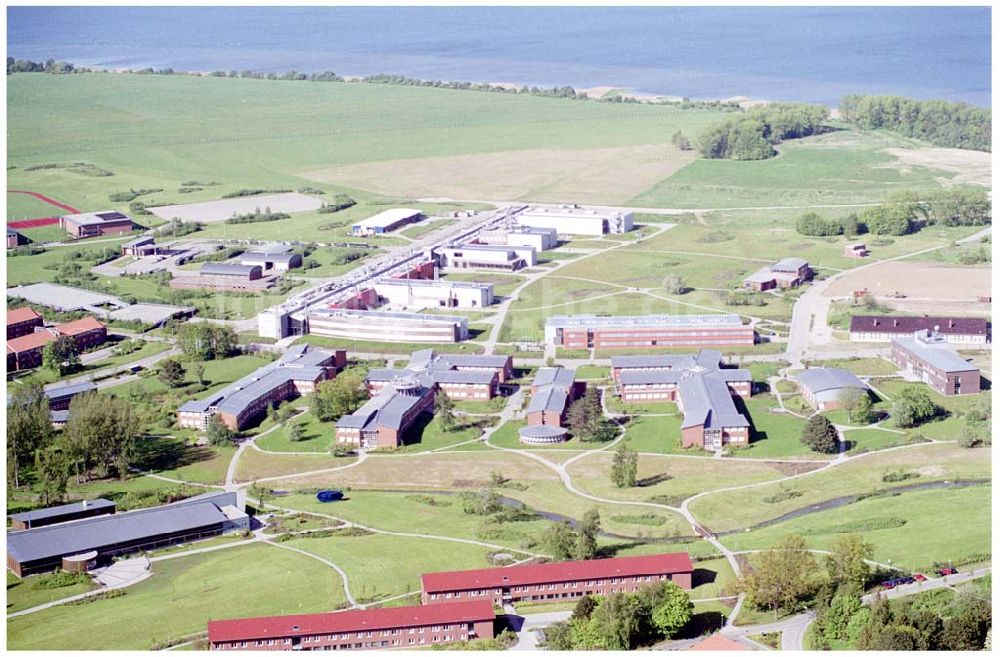 Luftbild Parow bei Stralsund - Marinetechnikschule in Parow