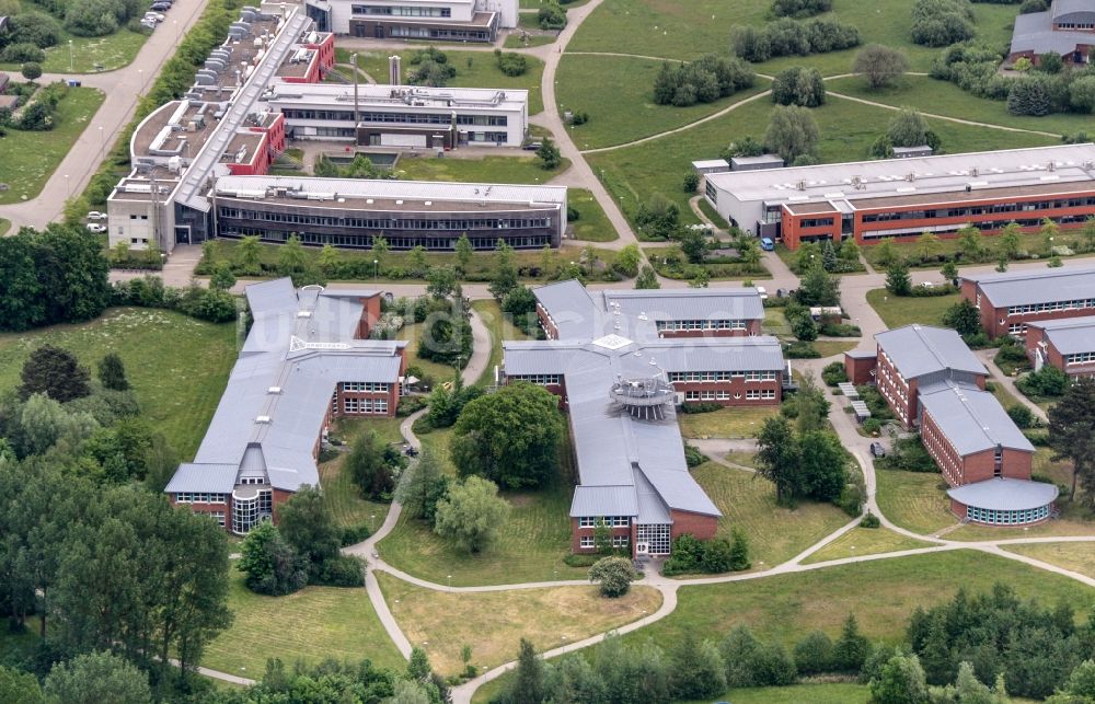 Kramerhof von oben - Marinetechnikschule Parow , Kramerhof im Bundesland Mecklenburg-Vorpommern, Deutschland