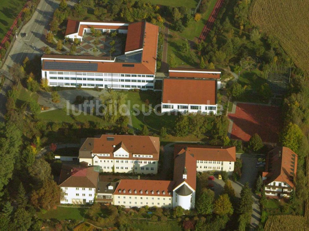 Luftaufnahme Furth - Maristen-Gymnasium Furth