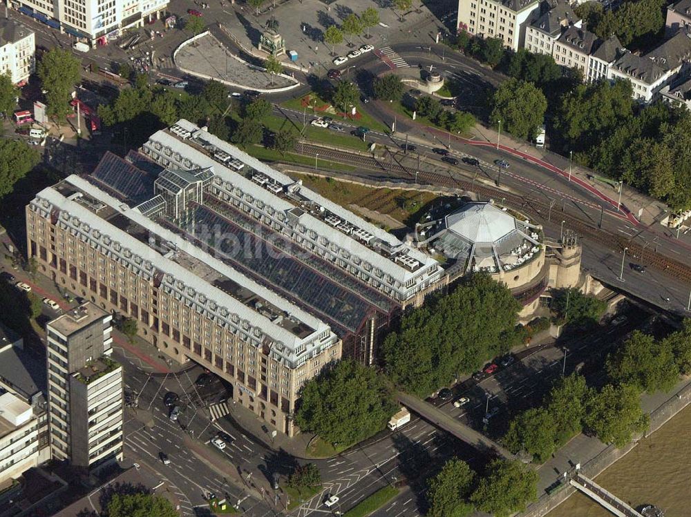 Köln aus der Vogelperspektive: Maritim Hotel am Heumarkt- Köln (NRW)