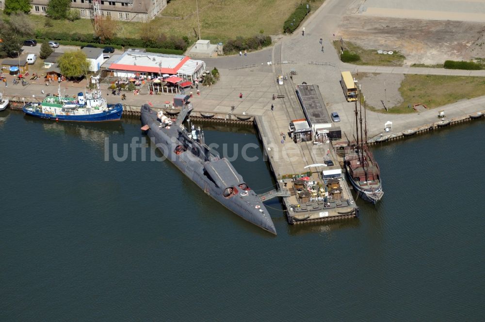 Peenemünde aus der Vogelperspektive: Maritim Museum Peenemünde im Bundesland Mecklenburg-Vorpommern