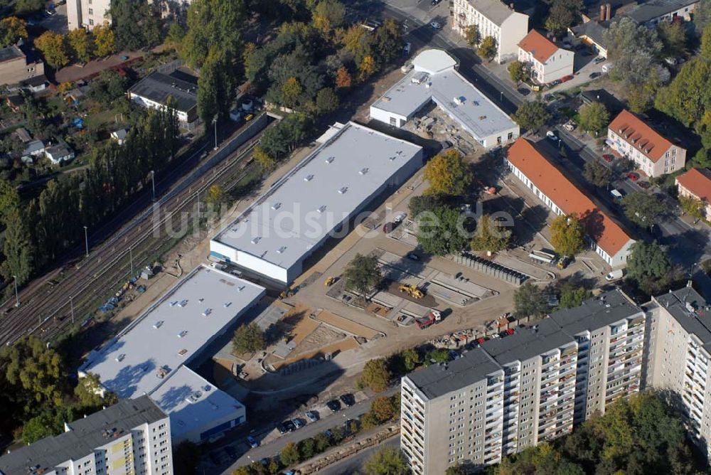 Luftaufnahme Berlin-Lichtenberg - market Einkaufszentrum