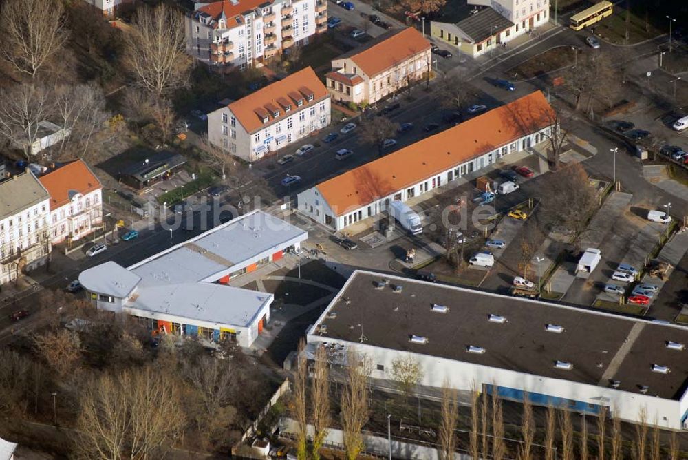 Luftbild Berlin-Lichtenberg - market Einkaufszentrum Baustelle in Berlin-Lichtenberg