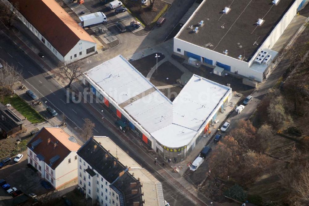 Luftbild Berlin-Lichtenberg - market Einkaufszentrum Baustelle in Berlin-Lichtenberg