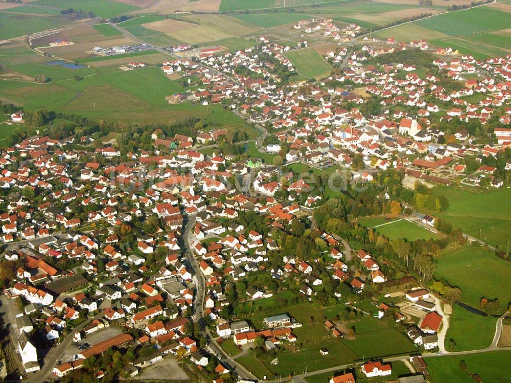 Schierling von oben - Marktgemeinde Schierling