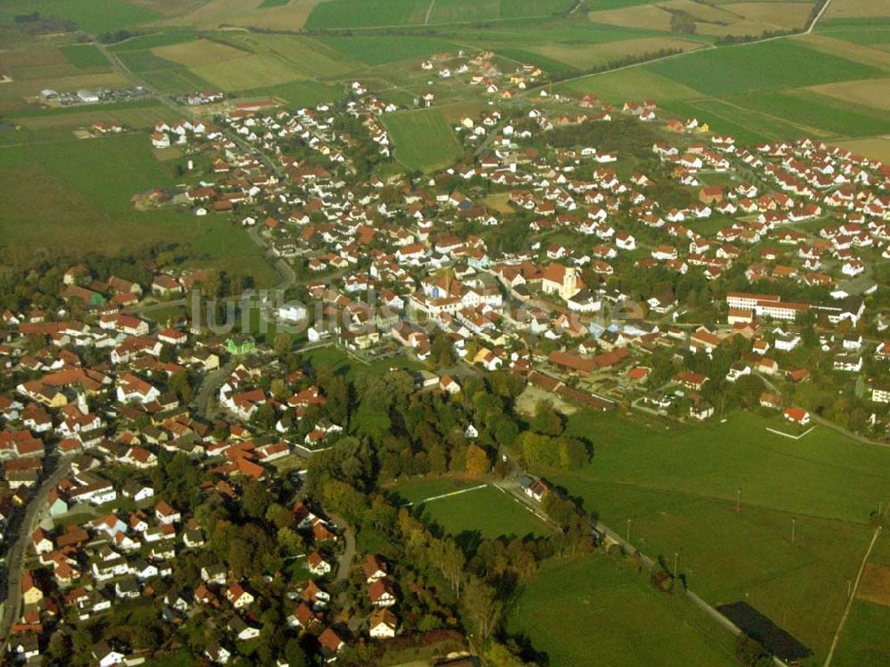 Schierling aus der Vogelperspektive: Marktgemeinde Schierling