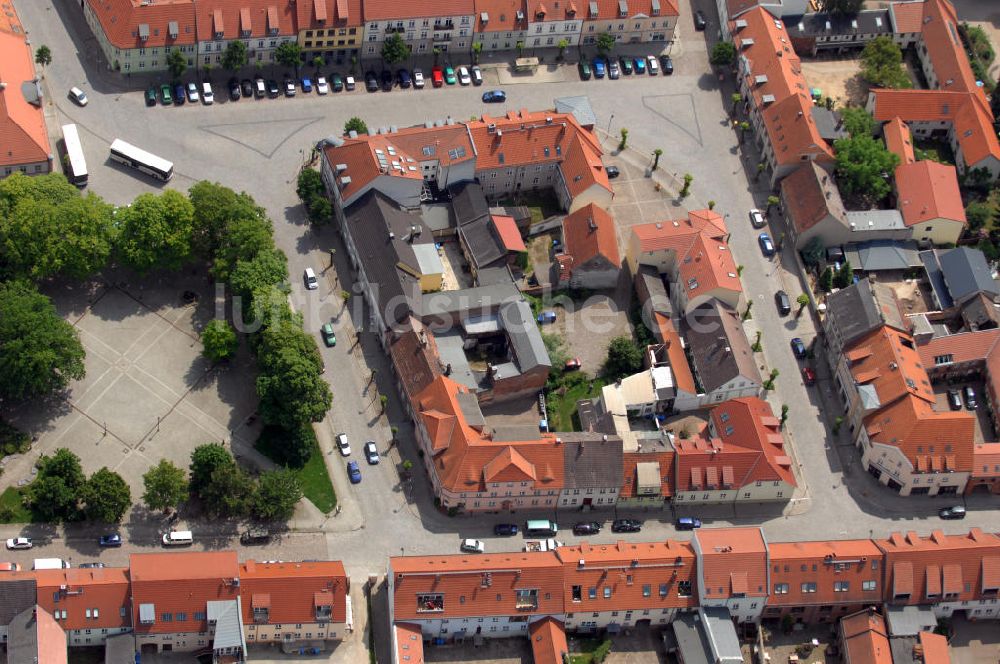 Luftbild Altlandsberg - Marktplatz Altlandsberg