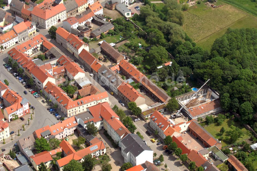 Luftbild Altlandsberg - Marktplatz Altlandsberg