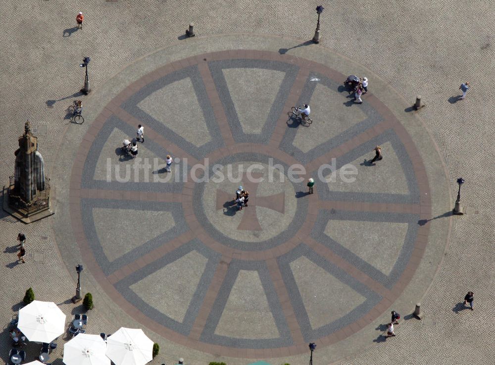 Luftbild Bremen - Marktplatz in Bremen