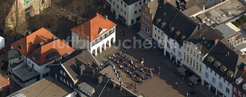 Luftbild Dorsten - Marktplatz in Dorsten im Bundesland Nordrhein-Westfalen NRW