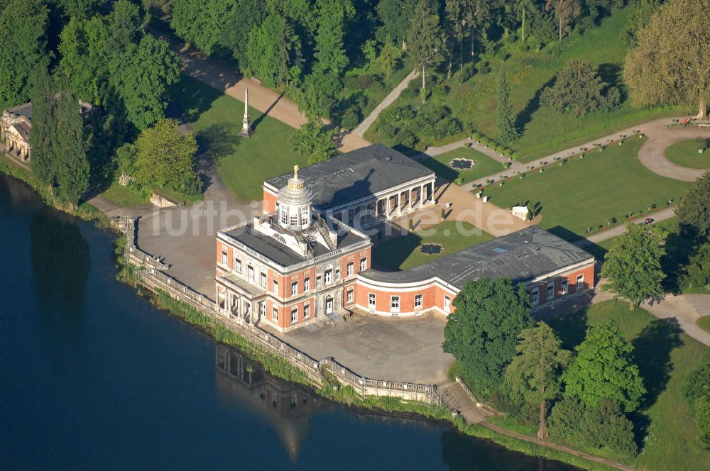 Luftaufnahme Potsdam - Marmorpalais im Neuen Garten