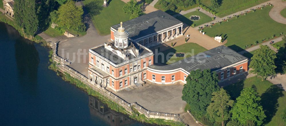 Potsdam von oben - Marmorpalais im Neuen Garten