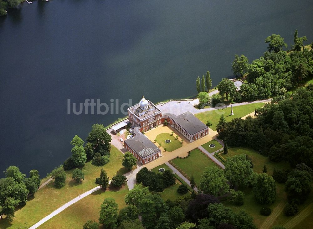 Potsdam von oben - Marmorpalais in Potsdam im Bundesland Brandenburg