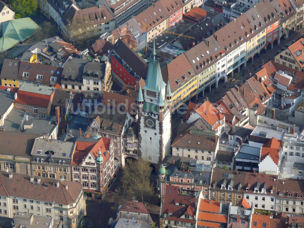 Luftaufnahme Freiburg - Martinstor Freiburg