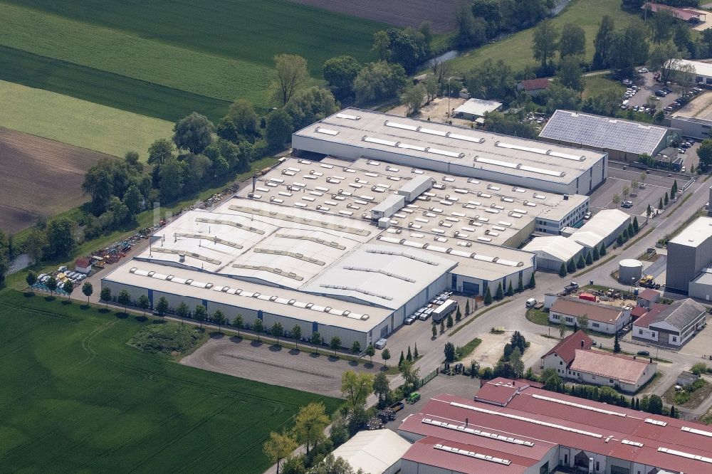 Luftbild Jettingen-Scheppach - Maschinenbau- Werksgelände Erwin Auerhammer GmbH in Jettingen-Scheppach im Bundesland Bayern, Deutschland