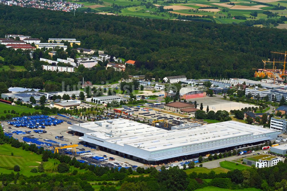 Luftaufnahme Göppingen - Maschinenbau- Werksgelände der Kleemann GmbH in Göppingen im Bundesland Baden-Württemberg, Deutschland