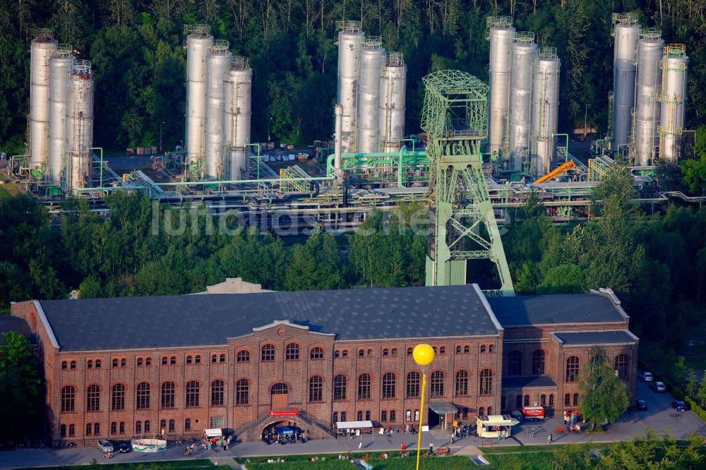 Gladbeck von oben - Maschinenhalle Zeche Zweckel Gladbeck