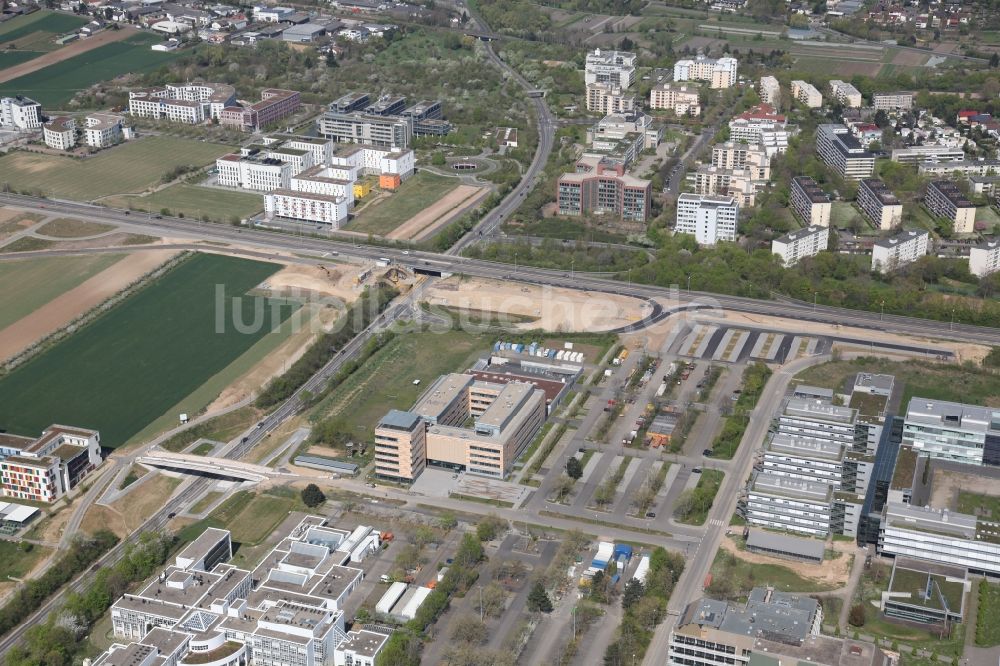 Mainz von oben - Max-Planck-Institut für Chemie in Mainz im Bundesland Rheinland-Pfalz