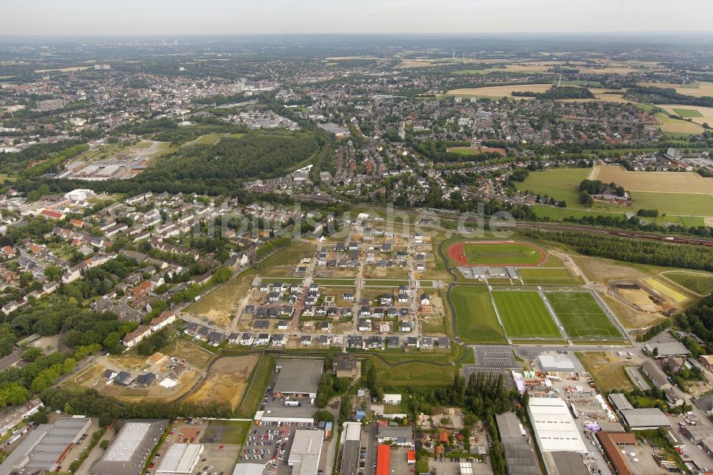 Luftbild Recklinghausen OT Hillerheide - Maybacher Heide im Ortsteil Hillerheide in Recklinghausen im Bundesland Nordrhein-Westfalen