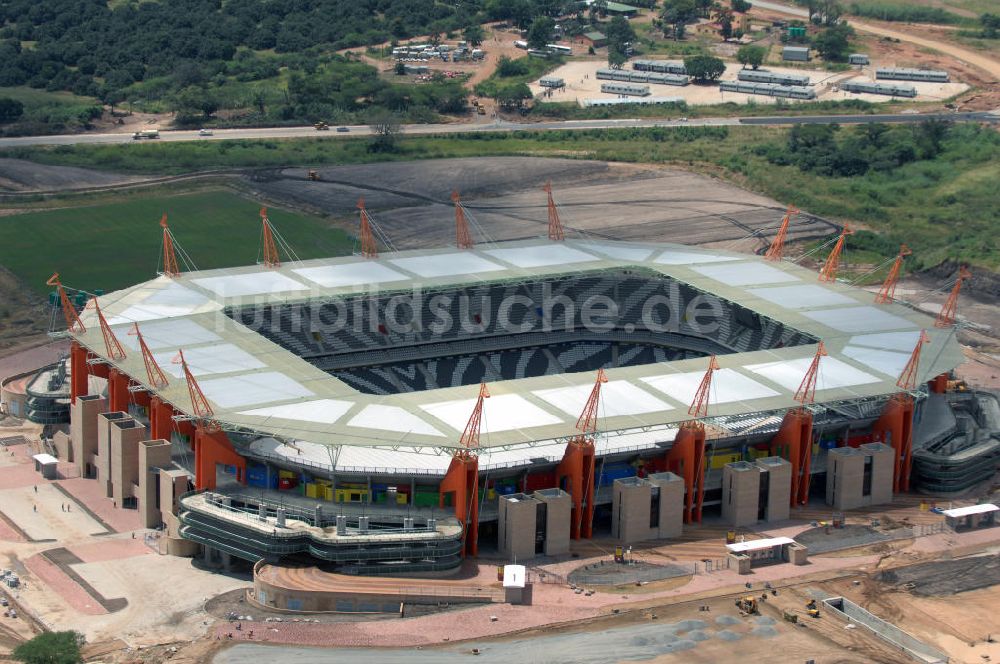 Luftbild Nelspruit - Mbombela-Stadion / Stadium in Nelspruit in Südafrika / South Africa