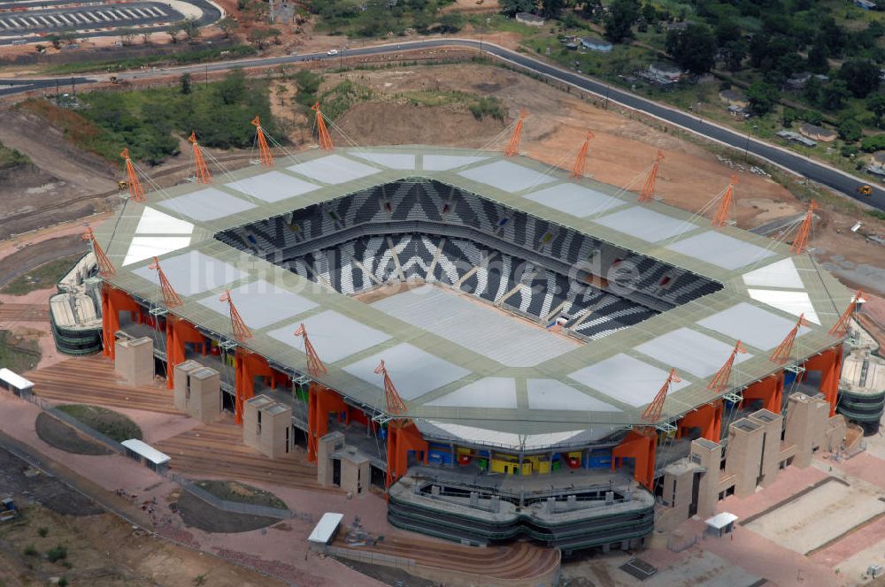 Luftbild Nelspruit - Mbombela-Stadion / Stadium in Nelspruit in Südafrika / South Africa