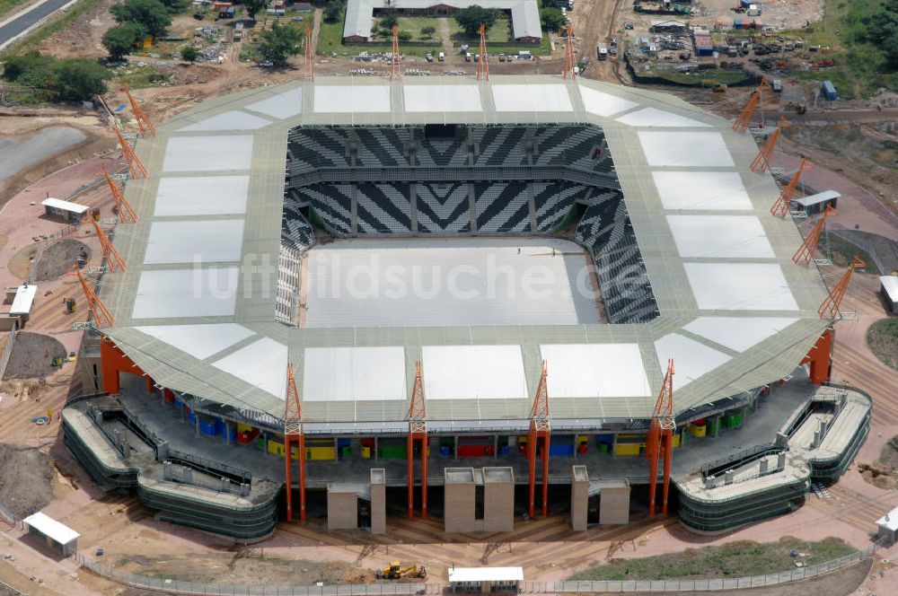 Luftaufnahme Nelspruit - Mbombela-Stadion / Stadium in Nelspruit in Südafrika / South Africa