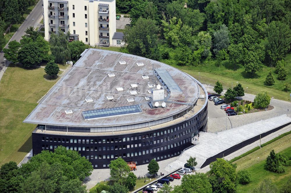 Luftaufnahme Magdeburg - MDR Landesfunkhaus Sachsen-Anhalt