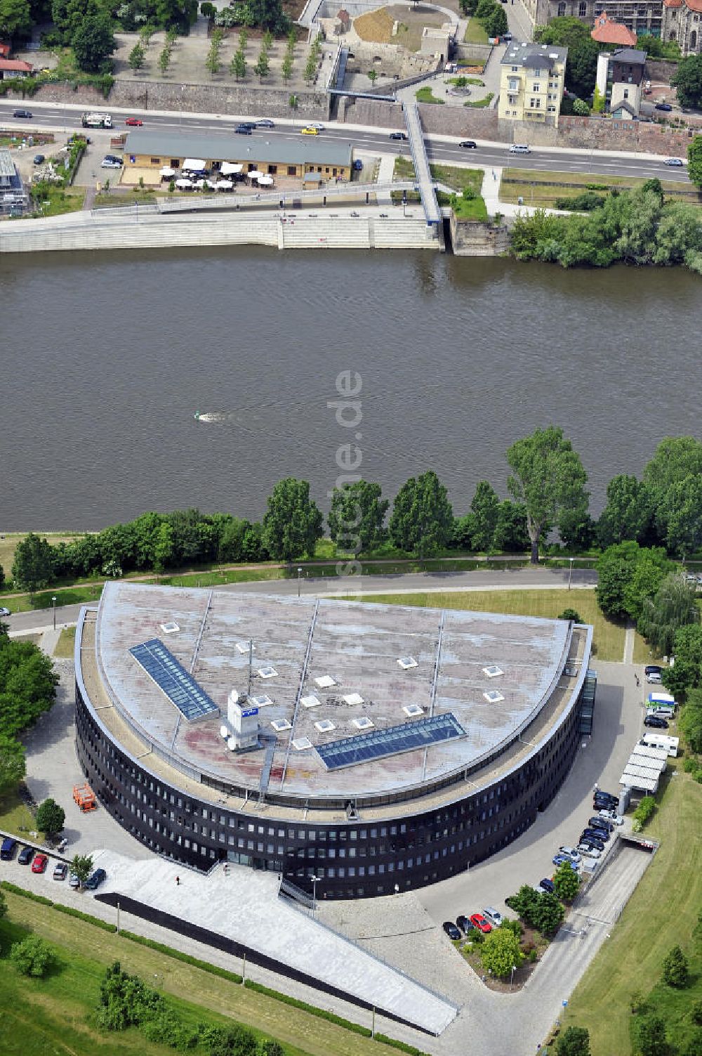 Luftbild Magdeburg - MDR Landesfunkhaus Sachsen-Anhalt