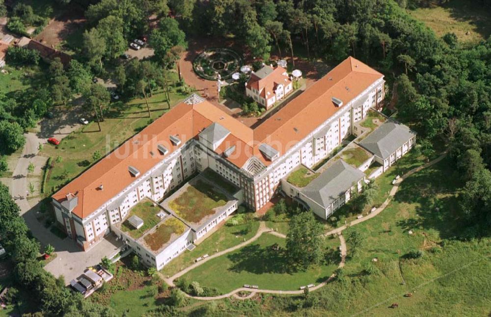 Hoppegarten / Kreis Neuenhagen / Brandenburg aus der Vogelperspektive: Median-Klinik in Hoppegarten / Brandenburg