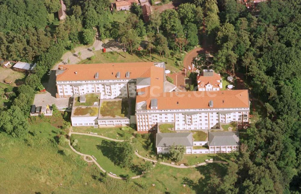 Luftaufnahme Hoppegarten / Kreis Neuenhagen / Brandenburg - Median-Klinik in Hoppegarten / Brandenburg