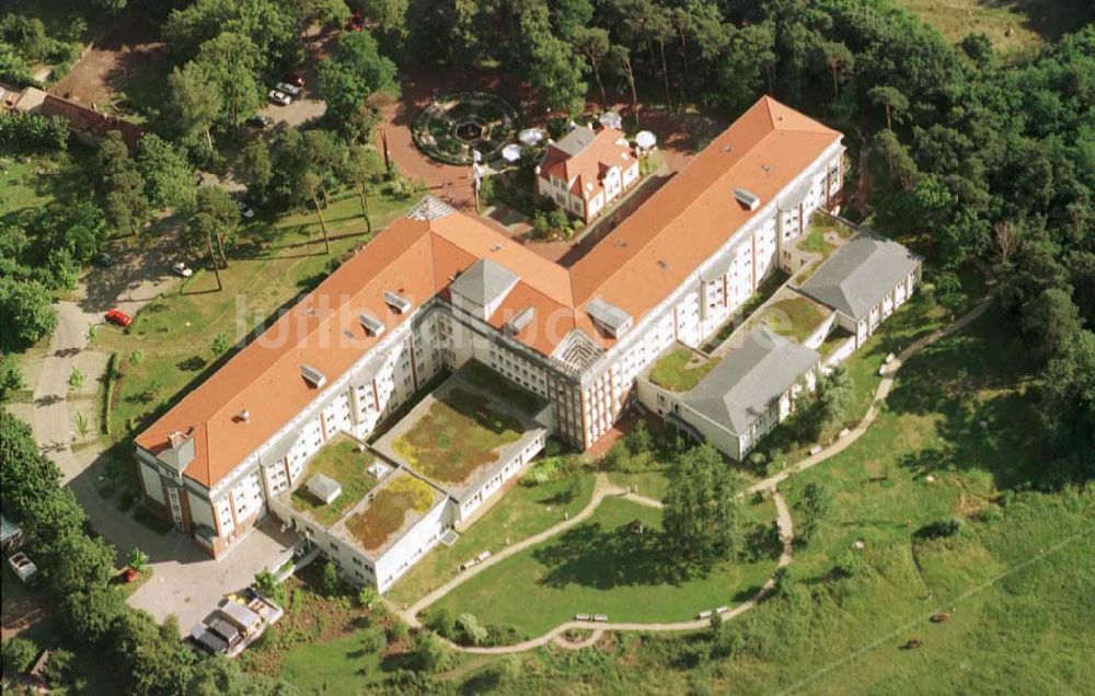 Hoppegarten / Kreis Neuenhagen / Brandenburg aus der Vogelperspektive: Median-Klinik in Hoppegarten / Brandenburg