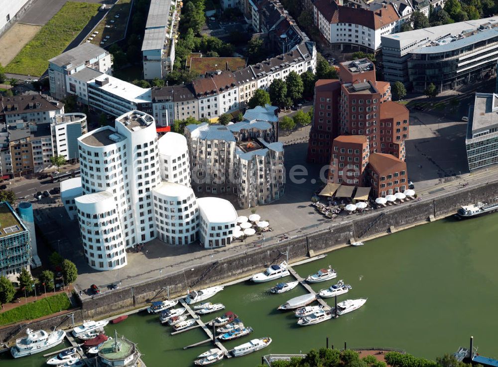 Luftbild Düsseldorf - Medienhafen Düsseldorf