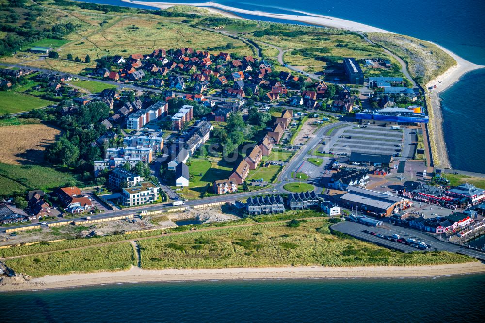 Luftbild List - Meeres-Küste der Nordsee in List im Bundesland Schleswig-Holstein, Deutschland