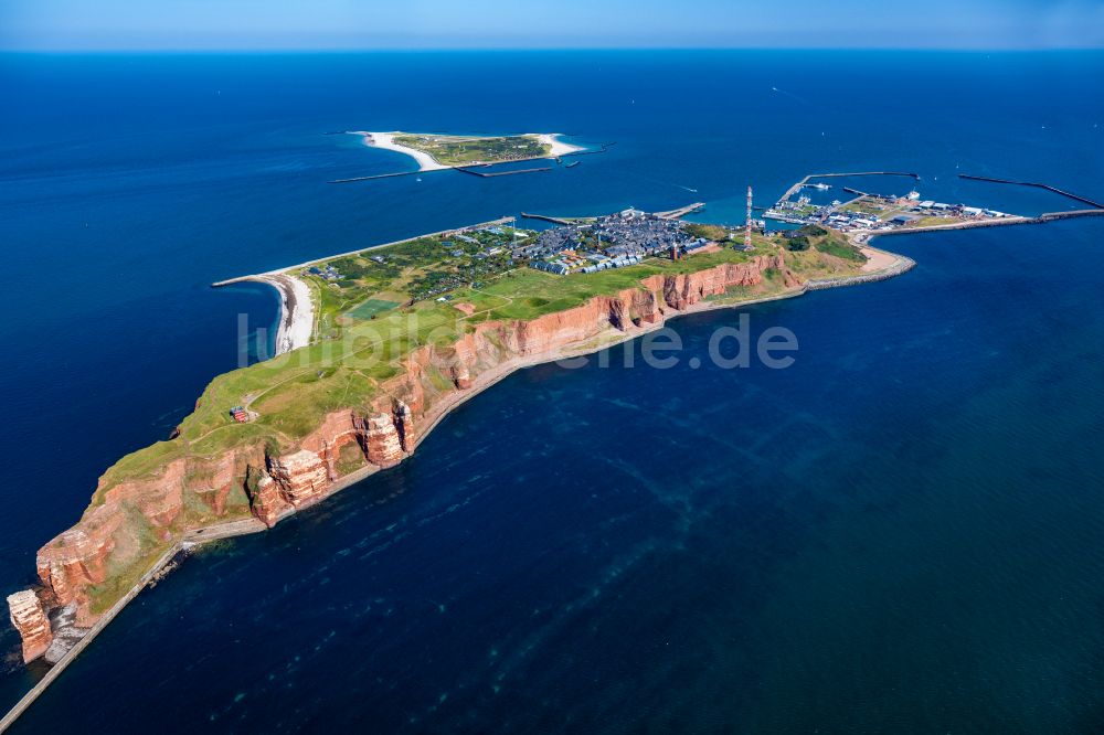 Luftbild Helgoland - Meeres-Küste Oberland in Helgoland im Bundesland Schleswig-Holstein, Deutschland