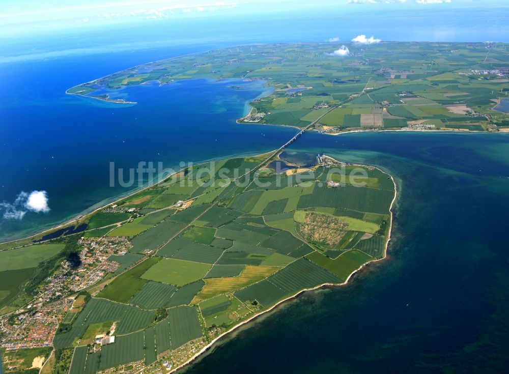 Luftbild Großenbrode - Meeres-Küste der Ostsee in Großenbrode im Bundesland Schleswig-Holstein