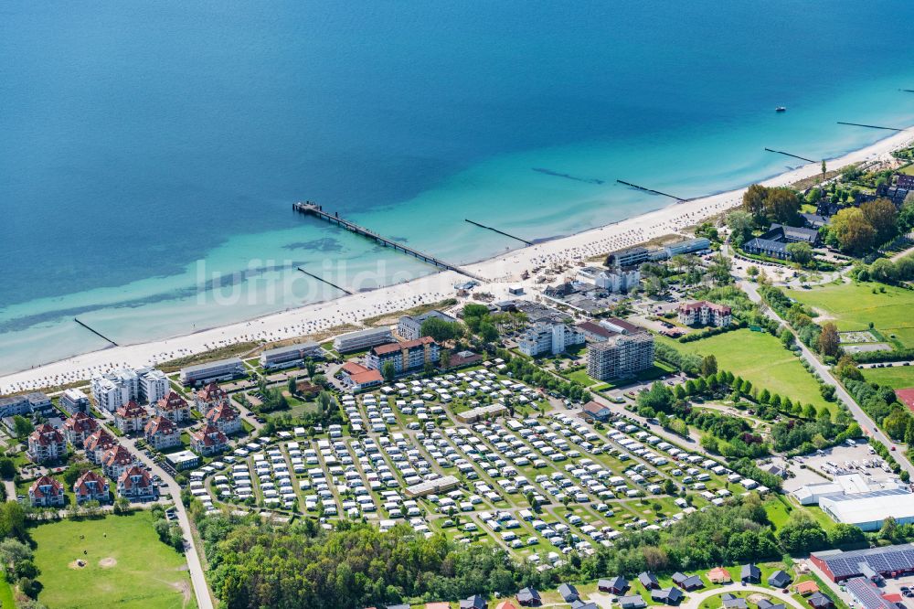 Luftbild Großenbrode - Meeres-Küste der Ostsee in Großenbrode im Bundesland Schleswig-Holstein