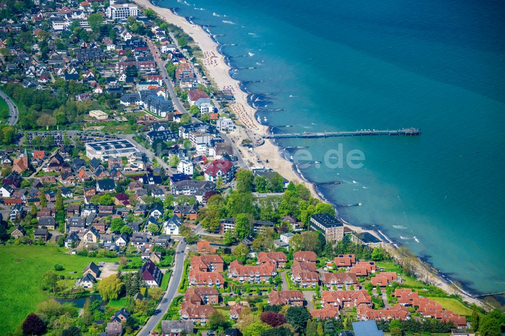 Luftbild Niendorf - Meeres-Küste der Ostsee in Niendorf/Ostsee im Bundesland Schleswig-Holstein, Deutschland