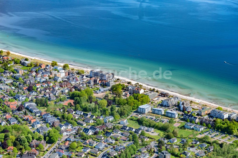 Luftbild Scharbeutz - Meeres-Küste der Ostsee in Scharbeutz im Bundesland Schleswig-Holstein