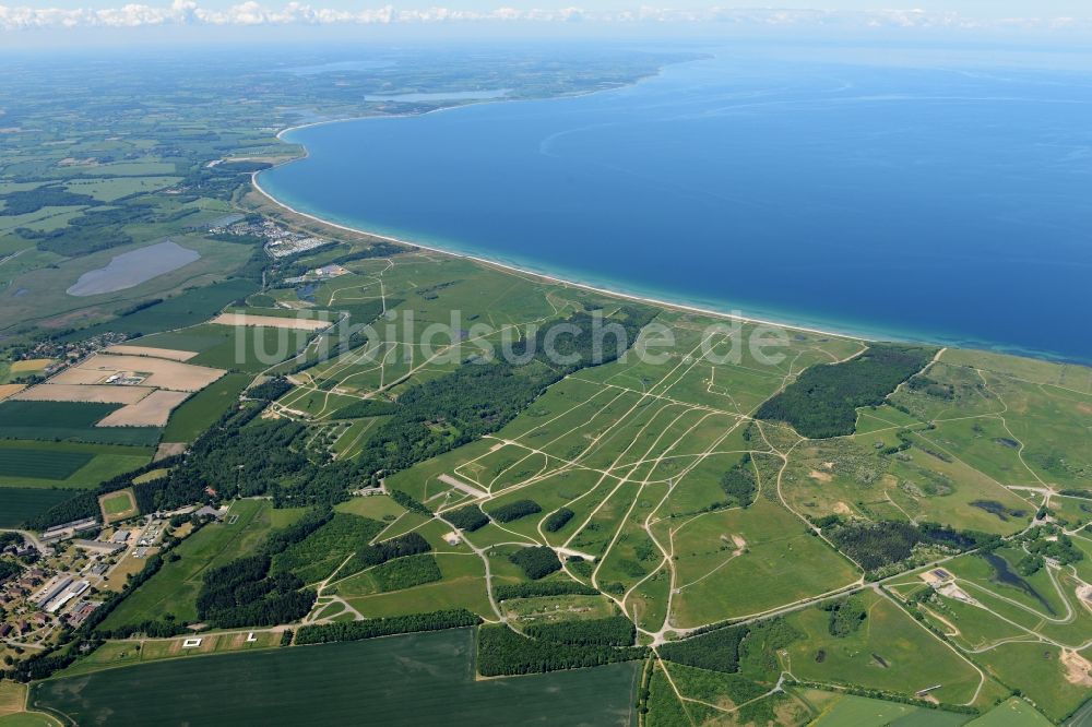 Luftbild Weissenhäuser Strand - Meeres-Küste der Ostsee in Weissenhäuser Strand im Bundesland Schleswig-Holstein