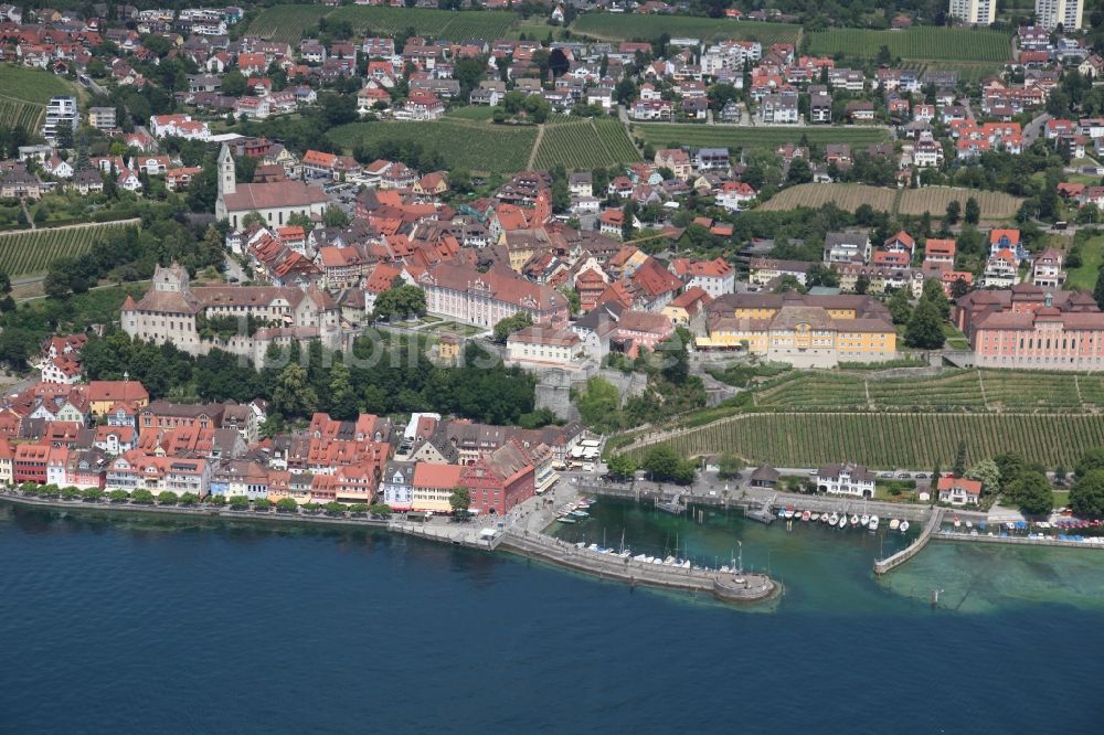 Luftbild Meersburg - Meersburg am Bodensee im Bundesland Baden-Württemberg