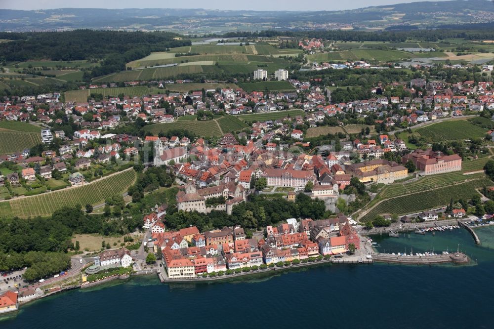 Luftbild Meersburg - Meersburg am Bodensee im Bundesland Baden-Württemberg