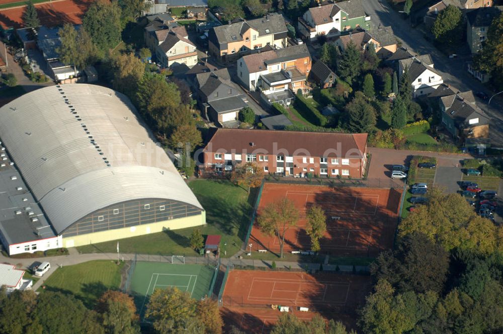 Kamen von oben - Mehrfamilien-Wohnhaus am Sportplatz an der Westicker Strasse 39 in 59174 Kamen