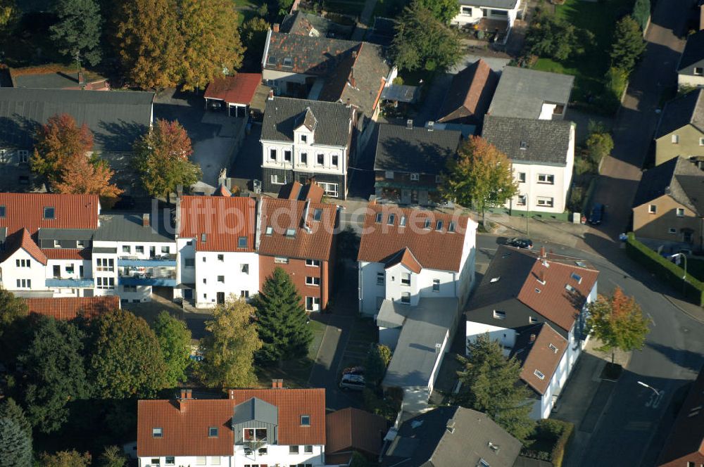 Kamen aus der Vogelperspektive: Mehrfamilien-Wohnhäuser an der Mittelstrasse 2a und 4 in 59174 Kamen