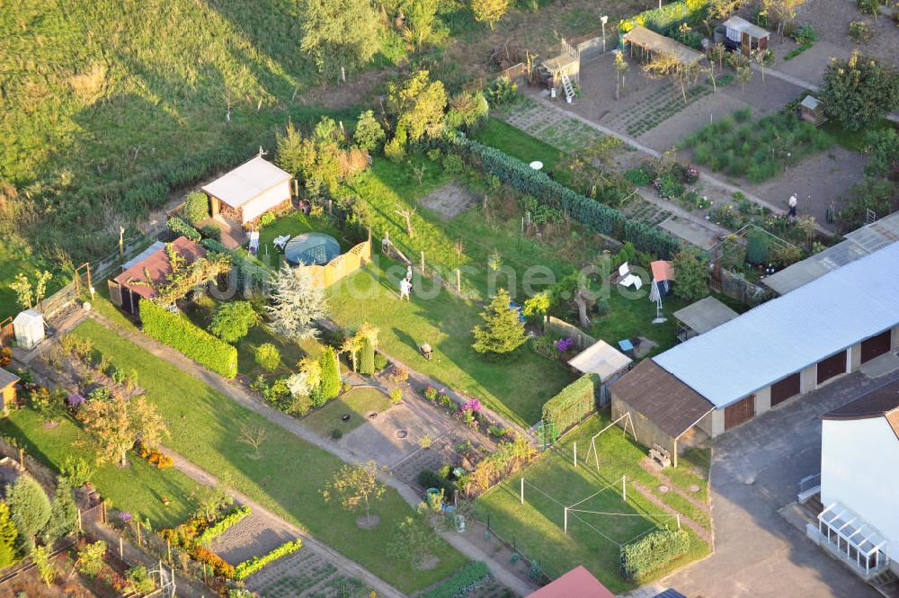 Osterburg aus der Vogelperspektive: Mehrfamilienhaus an der Weinbergstraße Ecke Blesestraße in Osterburg