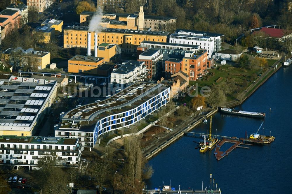 Luftbild Potsdam - Mehrfamilienhaus-Wohnanlage Havelwelle im Ortsteil Westliche Vorstadt in Potsdam im Bundesland Brandenburg, Deutschland