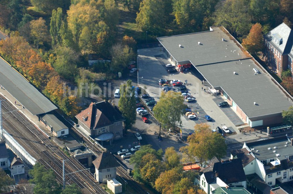 Luftbild Berlin - Mehrfamilienhaus- Wohngebiete nördlich der A10 / E55 in Berlin-Buch