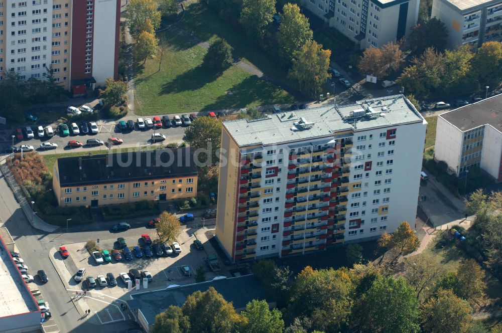 Luftaufnahme Berlin - Mehrfamilienhaus- Wohngebiete nördlich der A10 / E55 in Berlin-Buch